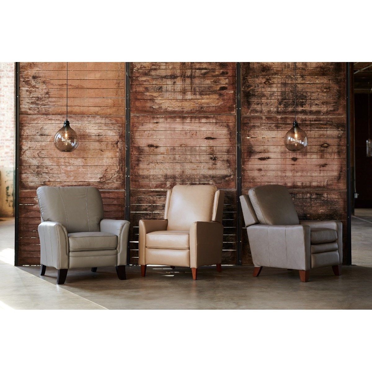 LaZBoy Sonoma 295437 Contemporary Push Back Reclining Chair